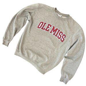 Champion OLE MISS  Sweatshirt University of Mississippi Rebels Size Medium